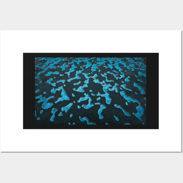 Lake of Bioluminescence Wall Art by BethsdaleArt